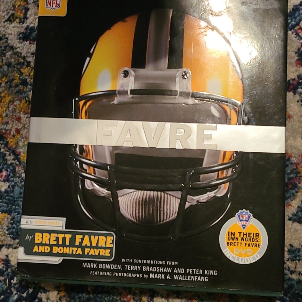 Favre Hardcover book by Brett Favre